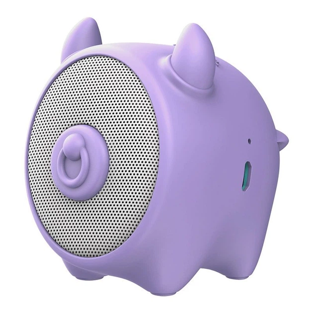 Портативная колонка Baseus Q Chinese Zodiac Wireless Cow E06 Purple (NGE06-05) - изображение 7