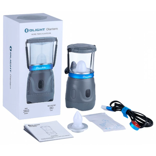 Ліхтар акумуляторний Olight Olantern Mini Сірий (23703399) - зображення 4