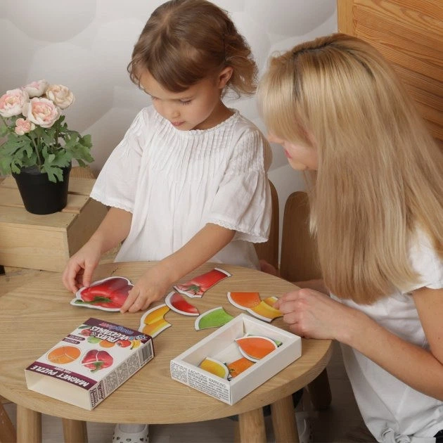 Набор магнитов Magdum Baby puzzle "Фрукты и овощи" ML4031-25 EN - Фото 5 Набор магнитов Magdum Baby puzzle "Фрукты и овощи" ML4031-25 EN - изображение 5