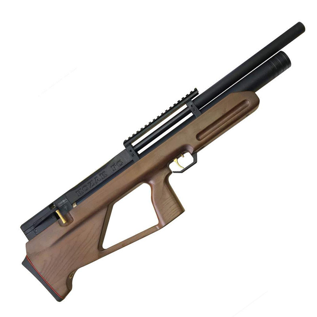 Гвинтівка пневматична Zbroia Козак PCP FC 450-230 (4.5мм), з попереднім накачуванням, коричнева - зображення 2