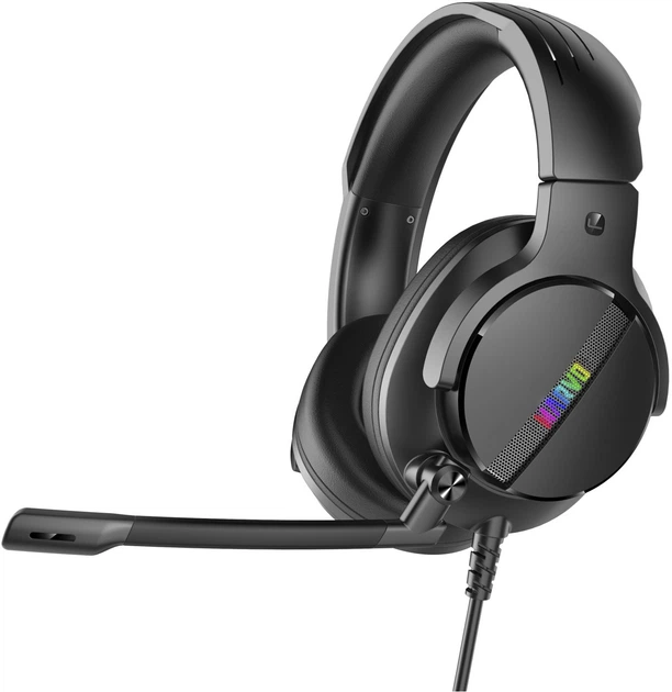Навушники Marvo HG9065 RGB-LED USB Black (HG9065.MRV) - зображення 2