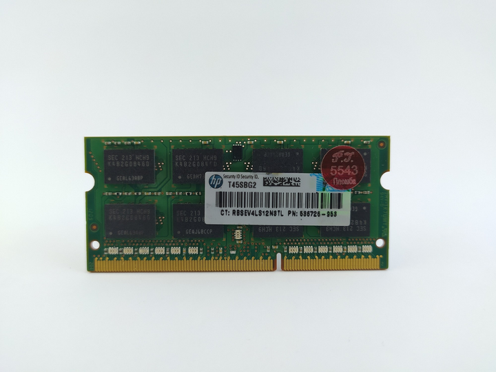 Оперативная память для ноутбука SODIMM Samsung DDR3 4Gb 1333MHz PC3 ...