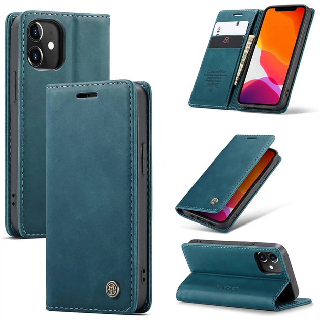 Чехол книжка с магнитом CaseMe на Apple iPhone 12 Sea Green (20826-56) - изображение 2