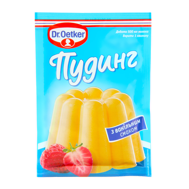 Пудинг Dr. Oetker з смаком Ванілі 5 шт/40 г (5941132002287) от продавца ...