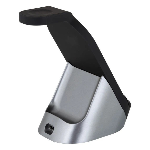 Беспроводная док-станция HYD H-18 3in1 (iPhone, iWatch, AirPods) 15W Black - изображение 3
