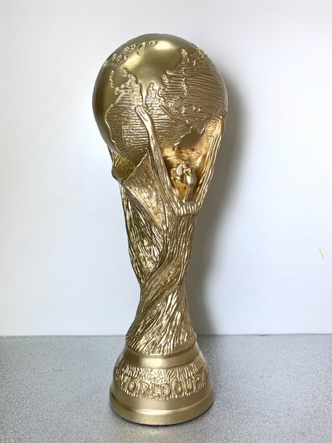Футбольний кубок світу FIFA Bycups золотистий 34 см GFB-2 – купити ...