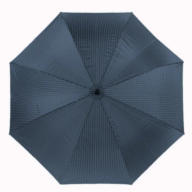 Зонт трость полуавтоматичекий мужской Fulton Knightsbridge-2 G451 City Stripe Navy Синий - изображение 7