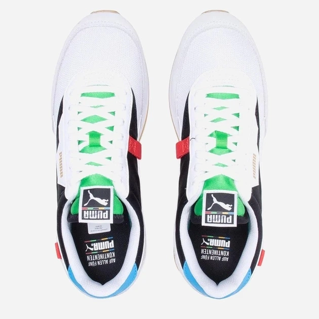 Buty sportowe damskie na platformie do kostki Puma Future Rider Wh 37338401 36 22.5 cm Biały/Czarny (4062453043160) - obraz 5