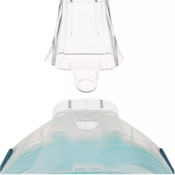 Полнолицевая Маска для Плавания, Ныряния, Снорклинга Subea Easybreath 500 M/L Бирюзовый - изображение 5