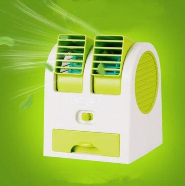 Мини-кондиционер Conditioning Air Cooler (green) (KG-1307) - изображение 2