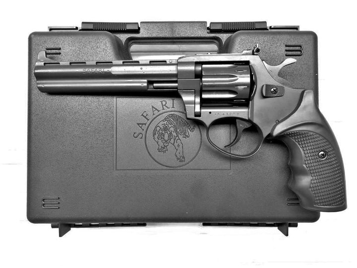 Револьвер под патрон Флобера Латэк Safari 461 М (Сафари РФ-461м) пластик Full set - изображение 2
