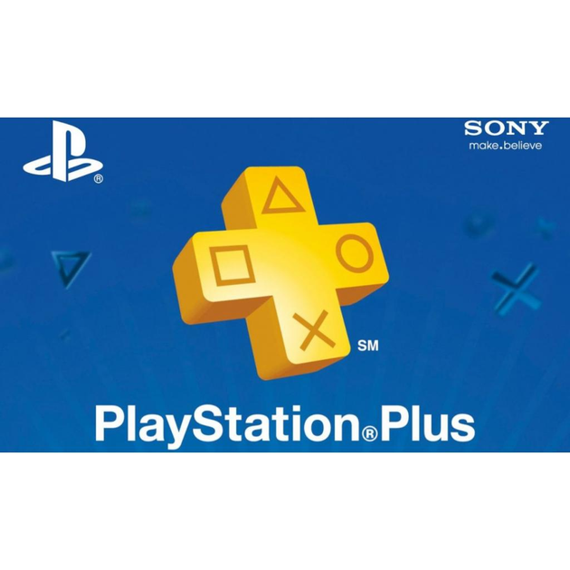 Карта онлайн пополнения Sony PlayStation Plus подписка на 365 дней RU ESD (10476287) - изображение 1