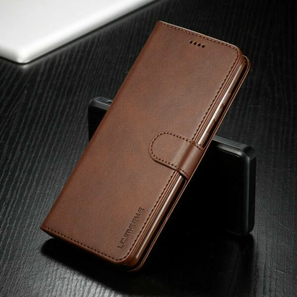 Чохол LC.IMEEKE Wallet Case для Samsung Galaxy A51 (А515) - Coffee - Фото 6 Чохол LC.IMEEKE Wallet Case для Samsung Galaxy A51 (А515) - Coffee - зображення 6