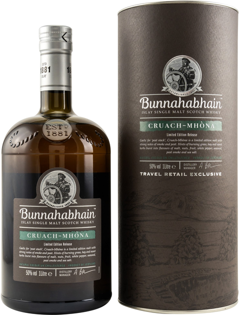 Виски односолодовый Bunnahabhain CruAch Mhona 1 л 50