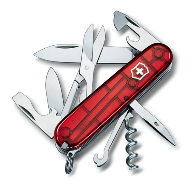 Ніж складаний Victorinox Swiss Army Climber Червоний - зображення 1