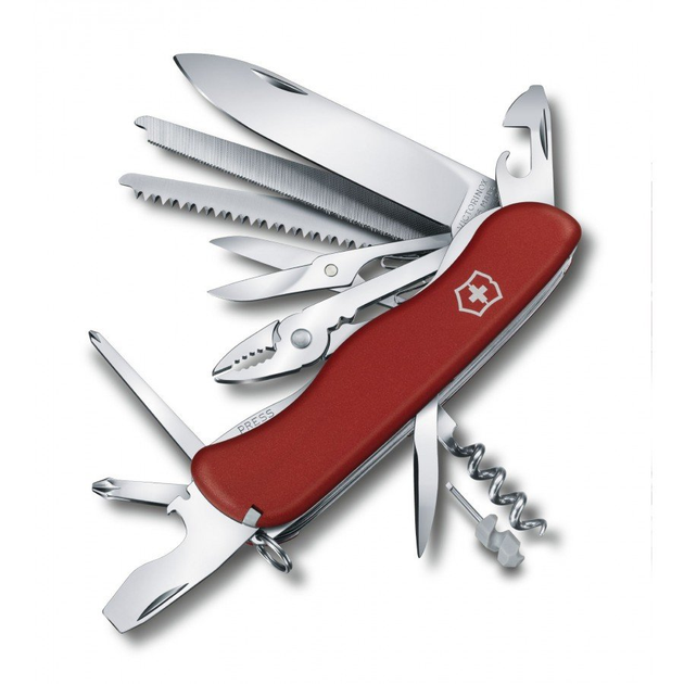 Ніж складаний Victorinox Workchamp Червоний - зображення 1