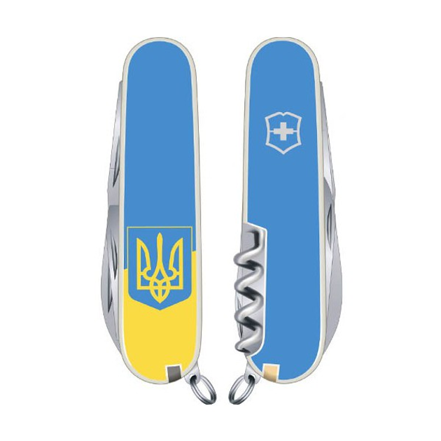 Ніж Victorinox Climber Ukraine Синій-Жовтий - зображення 2