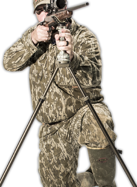 Бипод под оружие Primos Trigger Stick Gen III Game Stalking Rest Коричневый - изображение 3