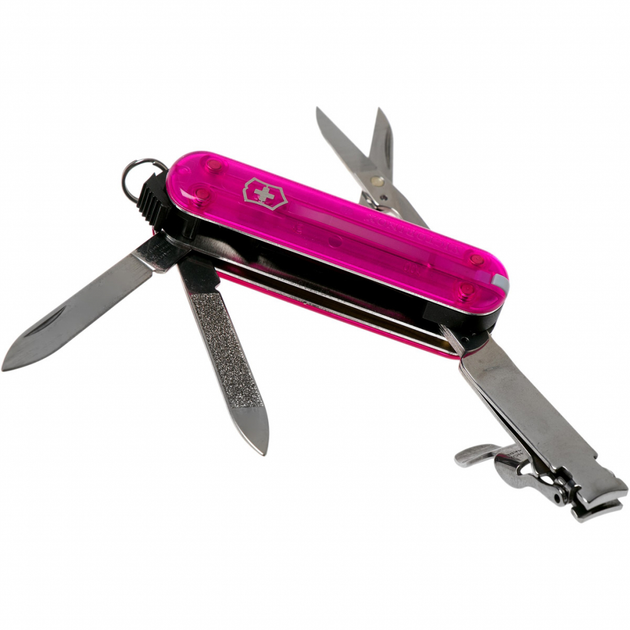 Нож Victorinox NailClip 580 Transparent Pink (0.6463.T5L19) - изображение 2