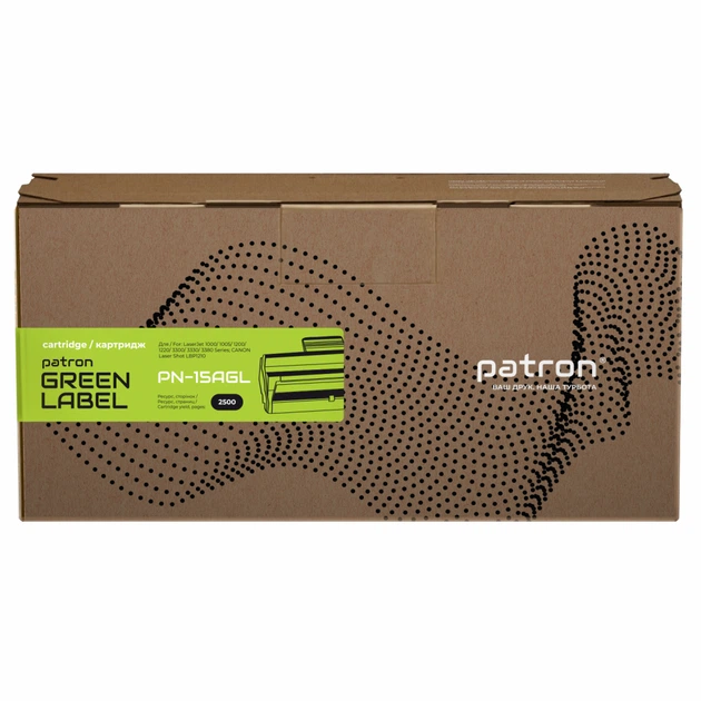 Картридж Patron HP LJ C7115A GREEN Label (PN-15AGL) - зображення 2