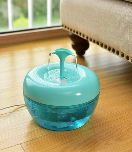Питьевой фонтан для кошек PAWOOF 1.5L, поилка для кота с фильтром ...