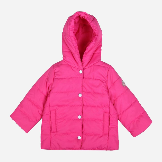 Акція на Дитяча демісезонна куртка для дівчинки Timbo K063157 86 см Рожева від Rozetka