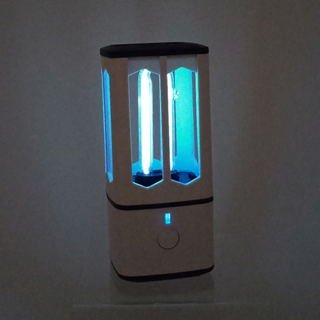 Ультрафиолетовый светильник VARGO для дезинфекции и стерилизации портативный с озоном 3.8W USB Белый (14607-1Е) - изображение 2