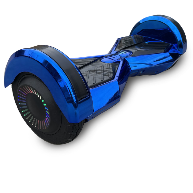 Гироборд Smart Balance 8" PRO 2021 Синий хром - Фото 1 Гироборд Smart Balance 8" PRO 2021 Синий хром - изображение 1