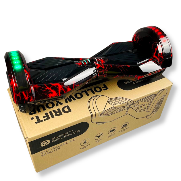 Гироборд Smart Balance 8" PRO 2021 Красная молния - Фото 3 Гироборд Smart Balance 8" PRO 2021 Красная молния - изображение 3