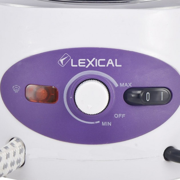 Утюг-парогенератор Lexical LSS-1101 2600W Бело-фиолетовый - Фото 4 Утюг-парогенератор Lexical LSS-1101 2600W Бело-фиолетовый - изображение 4