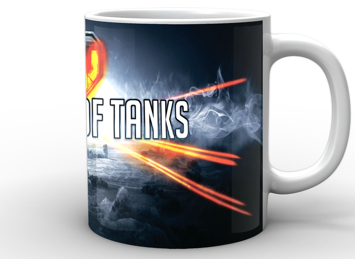 Кружка World of Tanks Мир танков лого WT.02.018 - изображение 3
