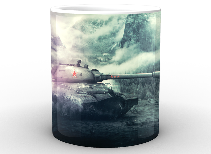 Кружка World of Tanks Мир танков лого WT.02.019 - изображение 3
