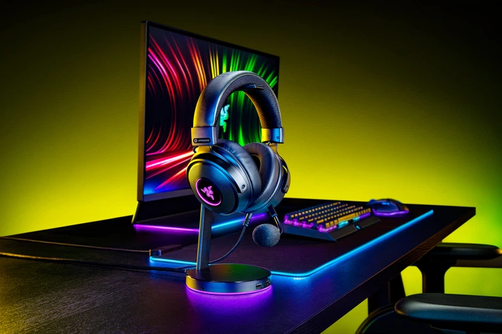 Наушники Razer Kraken V3 Hypersense (RZ04-03770100-R3M1) купить в