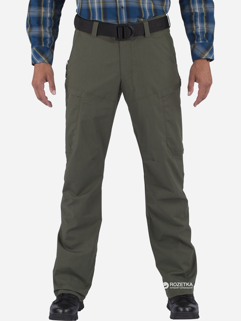 Брюки тактические 5.11 Tactical Apex Pants 74434 W31/L32 TDU Green (2000980384488) - изображение 1