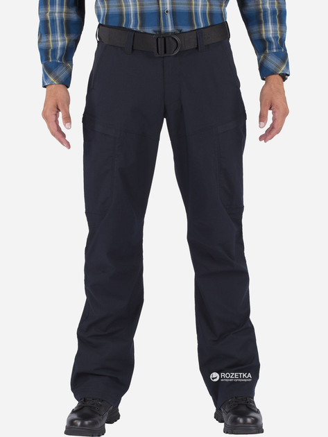 Брюки тактические 5.11 Tactical Apex Pants 74434 W33/L36 Dark Navy (2000980392223) - изображение 1