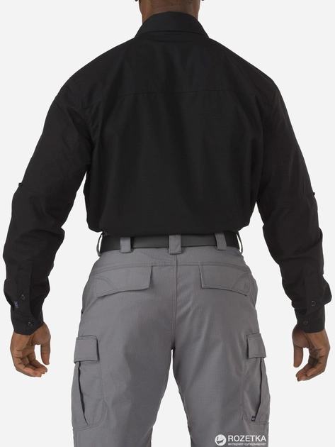 Рубашка тактическая 5.11 Tactical Stryke Long Sleeve Shirt 72399 XS Black (2000980398140) - изображение 2
