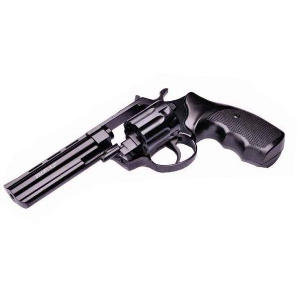Револьвер під патрон Флобера Zbroia PROFI 4.5 (чорний пластик) - зображення 2