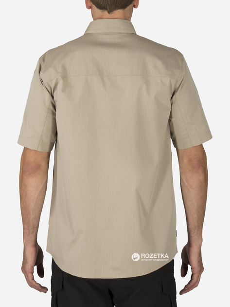 Рубашка тактическая 5.11 Tactical Stryke Shirt - Short Sleeve 71354 2XL Khaki (2000980390717) - изображение 2