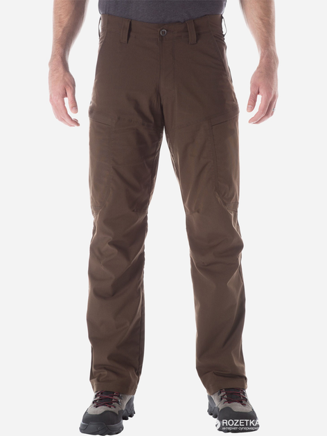 Брюки тактические 5.11 Tactical Apex Pants 74434 W36/L36 Burnt (2000980425488) - изображение 1