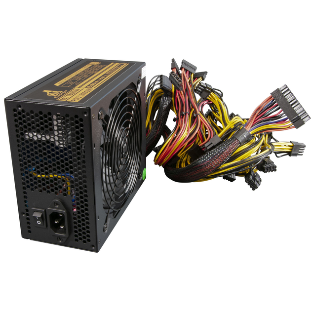 Блок питания 1stCharger 1ST1800W, APFC, 14cm fan, Gold, OEM - изображение 2