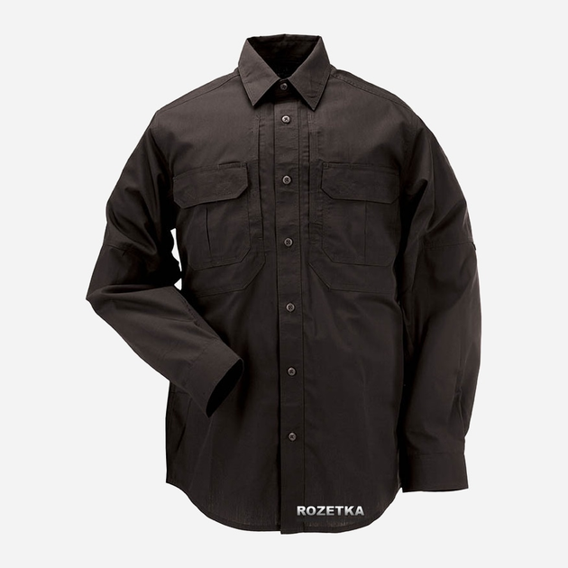 Сорочка тактична 5.11 Tactical Taclite Pro Long Sleeve Shirt 72175 M Black (2000000111827) - зображення 1