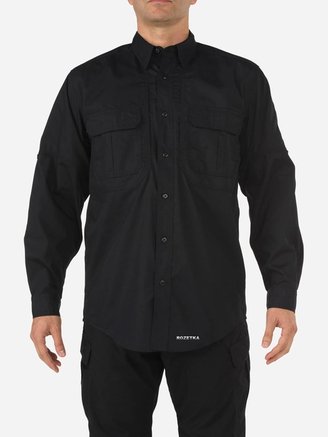 Сорочка тактична 5.11 Tactical Taclite Pro Long Sleeve Shirt 72175 XS Black (2000980416738) - зображення 2