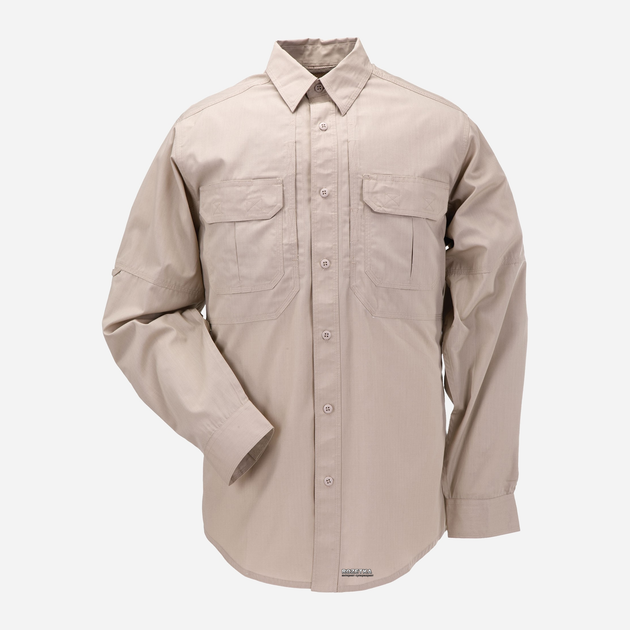 Рубашка тактическая 5.11 Tactical Taclite Pro Long Sleeve Shirt 72175 M TDU Khaki (2000000111889) - изображение 1