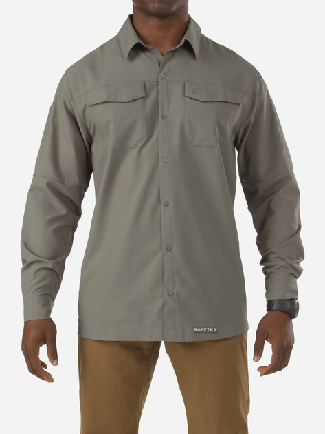 Рубашка тактическая 5.11 Tactical Freedom Flex Woves Shirt - Long Sleeve 72417 XXL Sage Green (2000980359189) - изображение 1