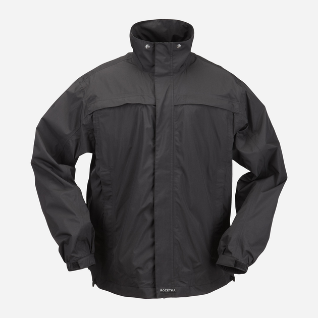 Куртка тактическая для штормовой погоды 5.11 Tactical TacDry Rain Shell 48098 XXL Black (2000000201788) - изображение 1