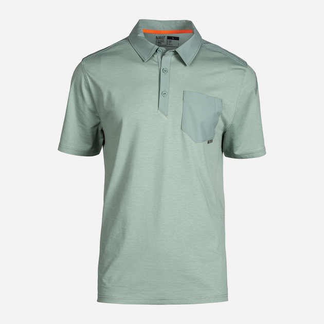 Поло тактичне 5.11 Tactical Axis Short Sleeve Polo 41219-820 2XL Dusty Sage (2000980528318) - зображення 1