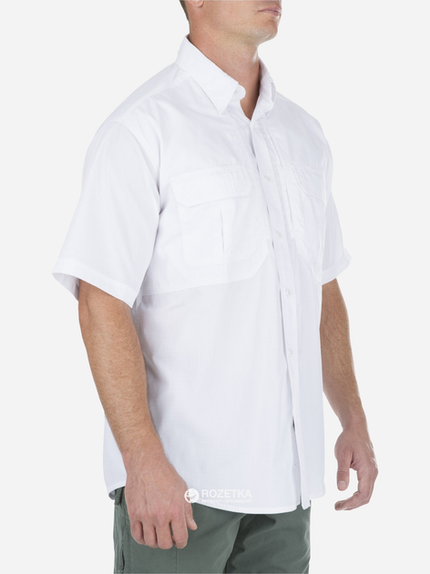 Сорочка тактична 5.11 Tactical Taclite Pro Short Sleeve 71175 L White (2000980397907) - зображення 2