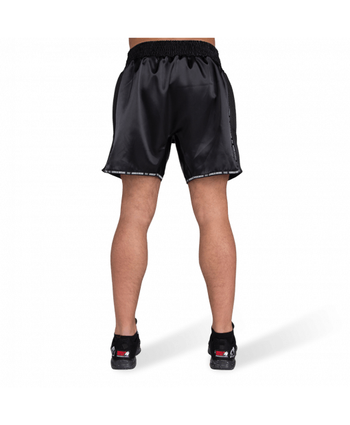 Шорты Gorilla Wear Murdo Muay Thai / Kickboxing Shorts XS Черно-серые (9094890000) - изображение 3
