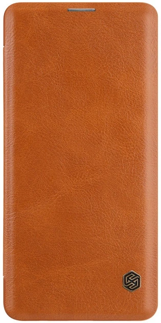 Чохол-книжка Nillkin Qin Leather Case Samsung Galaxy S10 G9730 Brown - зображення 3