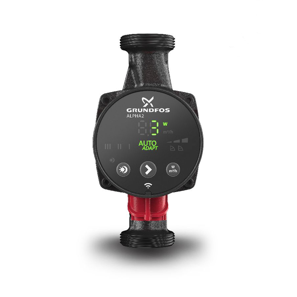 Насос циркуляційний Grundfos ALPHA3 25-40 130 (99371952) - зображення 3